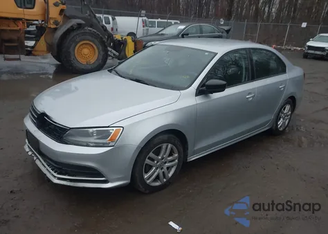 2015 Volkswagen Jetta 2.0L S z USA, uszkodzony, nr VIN 3VW2K7AJ5FM203732